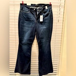 Judy Blue Flare Jeans plus Size Raw Hem! New With Tags!